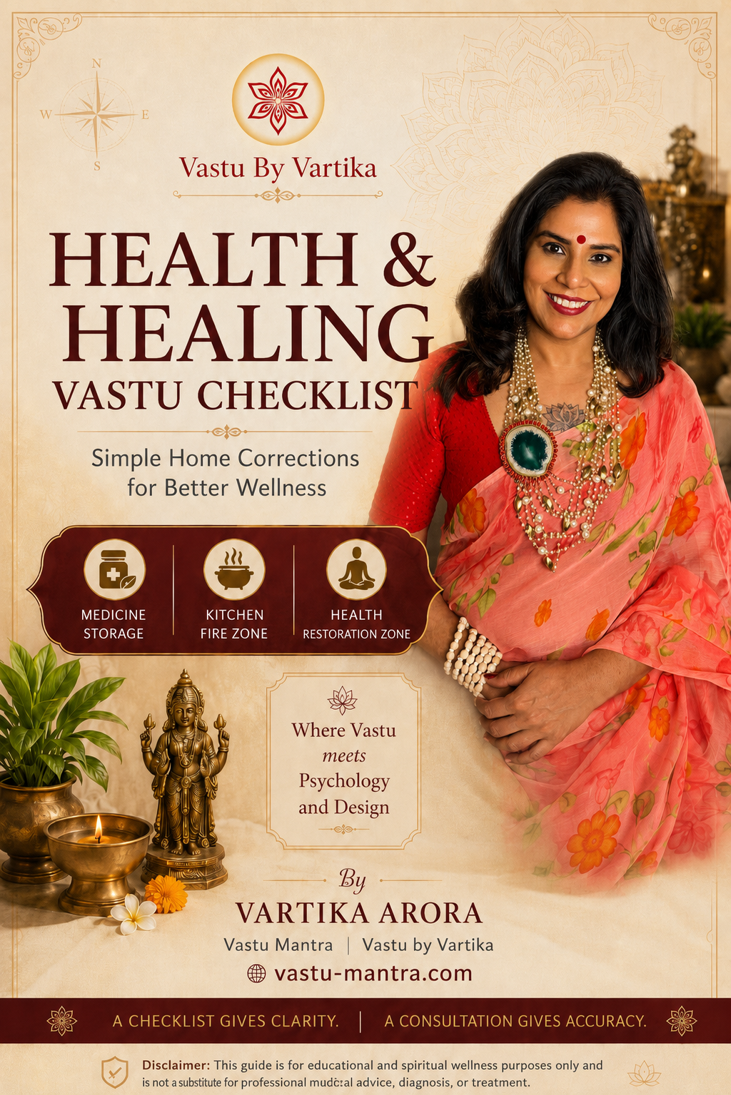 Health & Healing Vastu Checklist